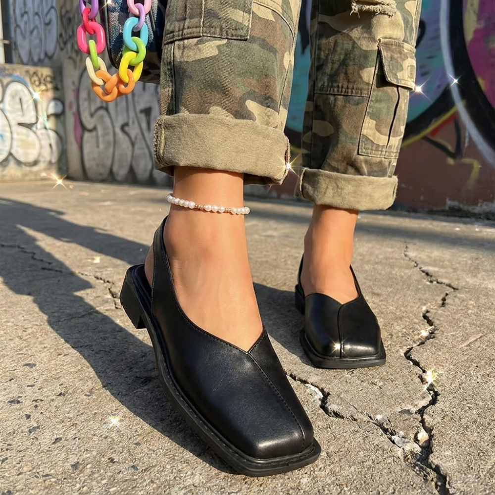 Square Toe Y2K Sandals