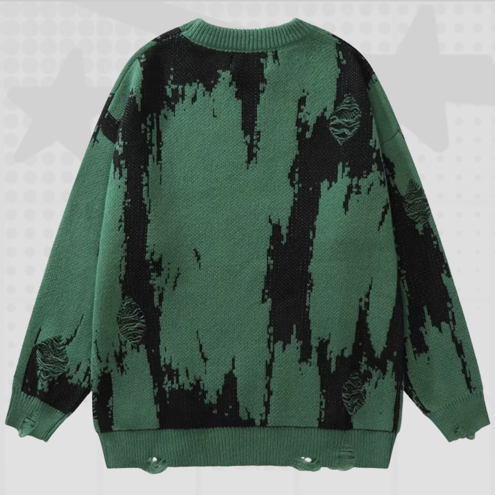 Vintage Ripped Y2K Sweaters