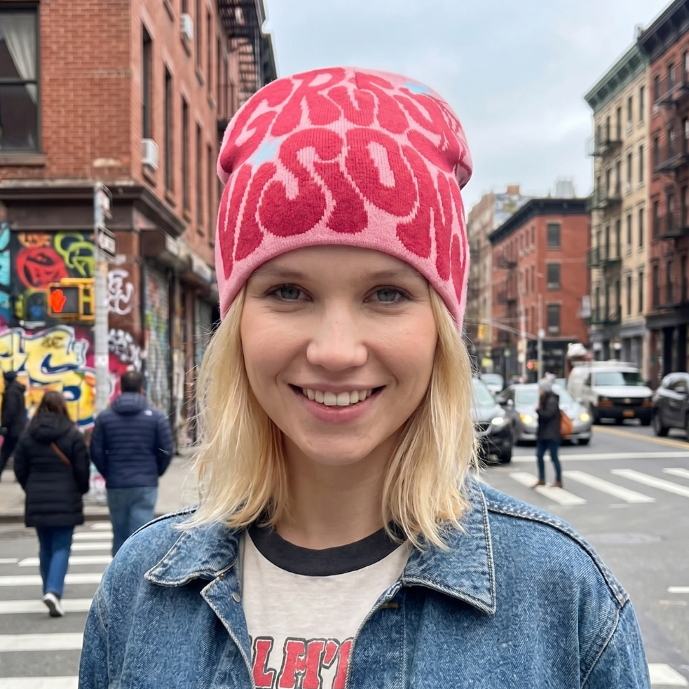 Y2K Graffiti Beanie