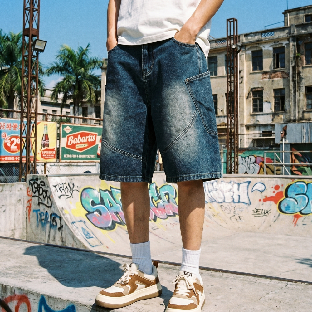 Y2K Cargo Shorts for Men