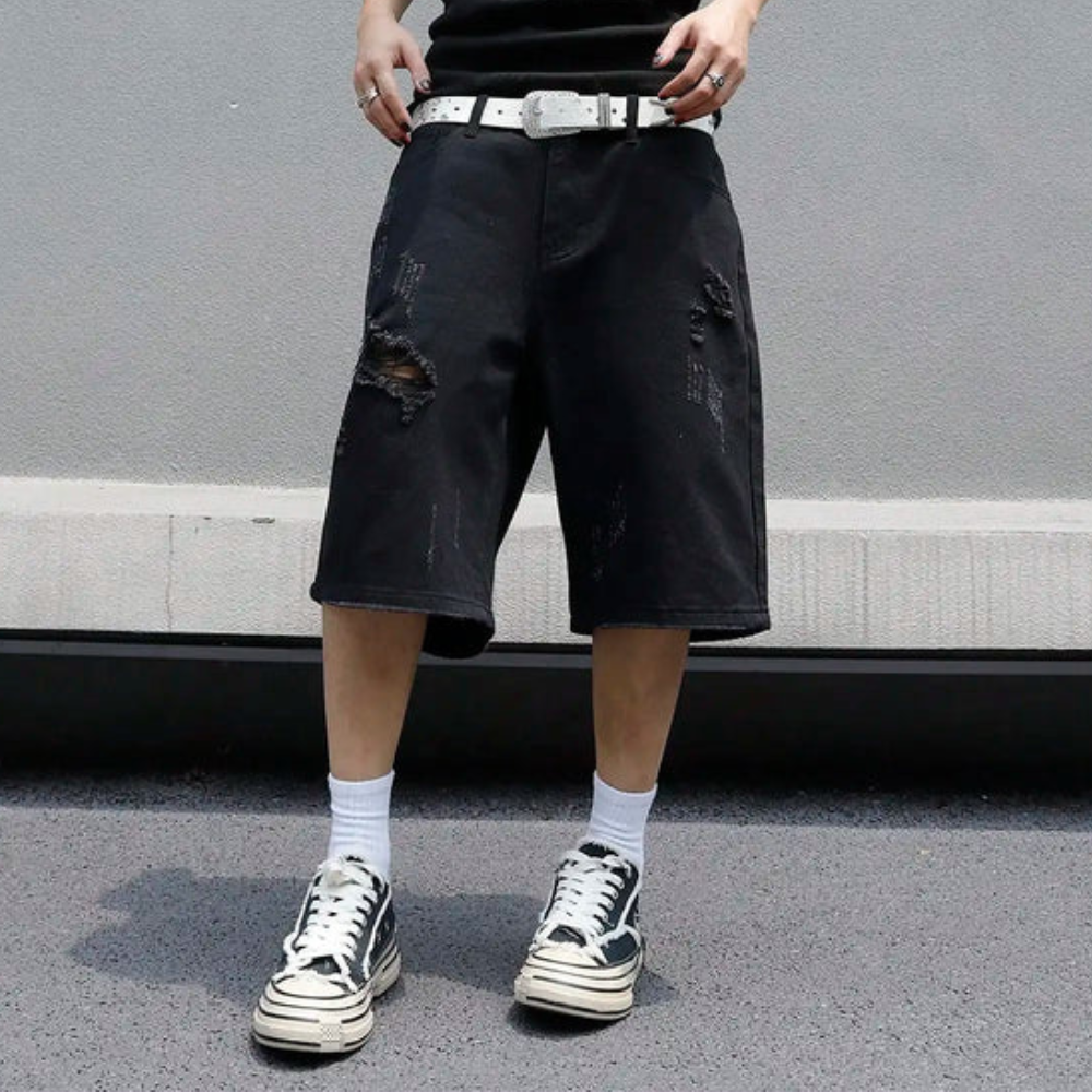 Baggy Ripped Jorts