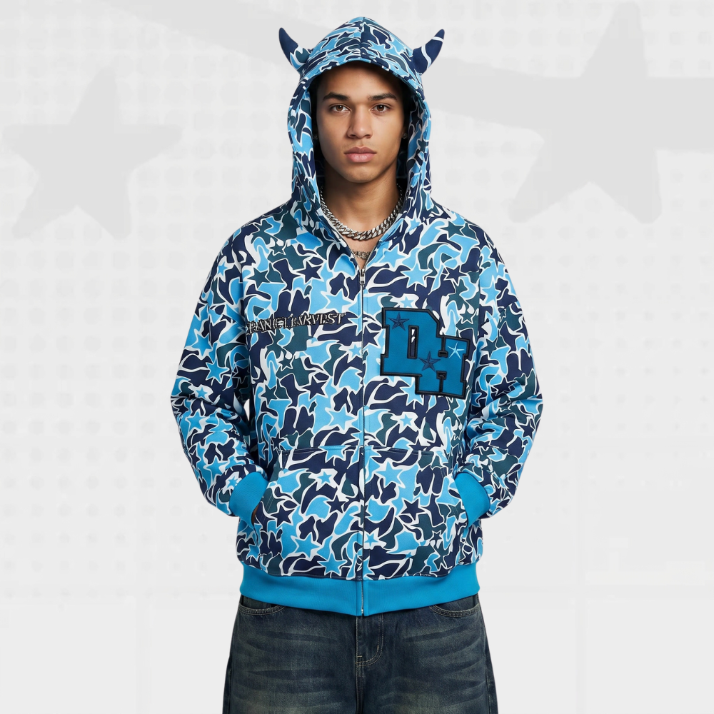 Y2K Demon Star Hoodie
