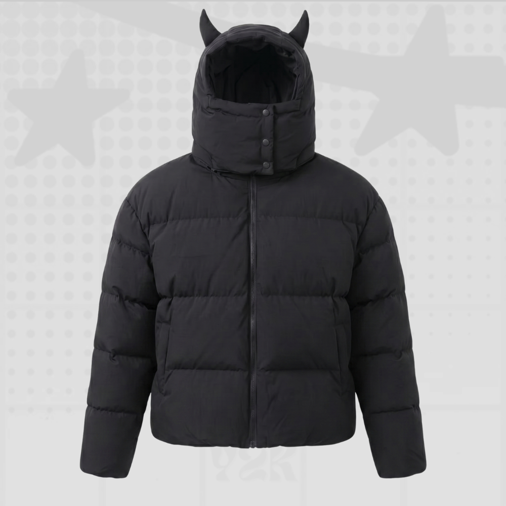 Devil Horn Oversized Y2K Jacket