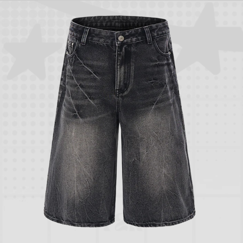 Y2K Washed Denim Jorts