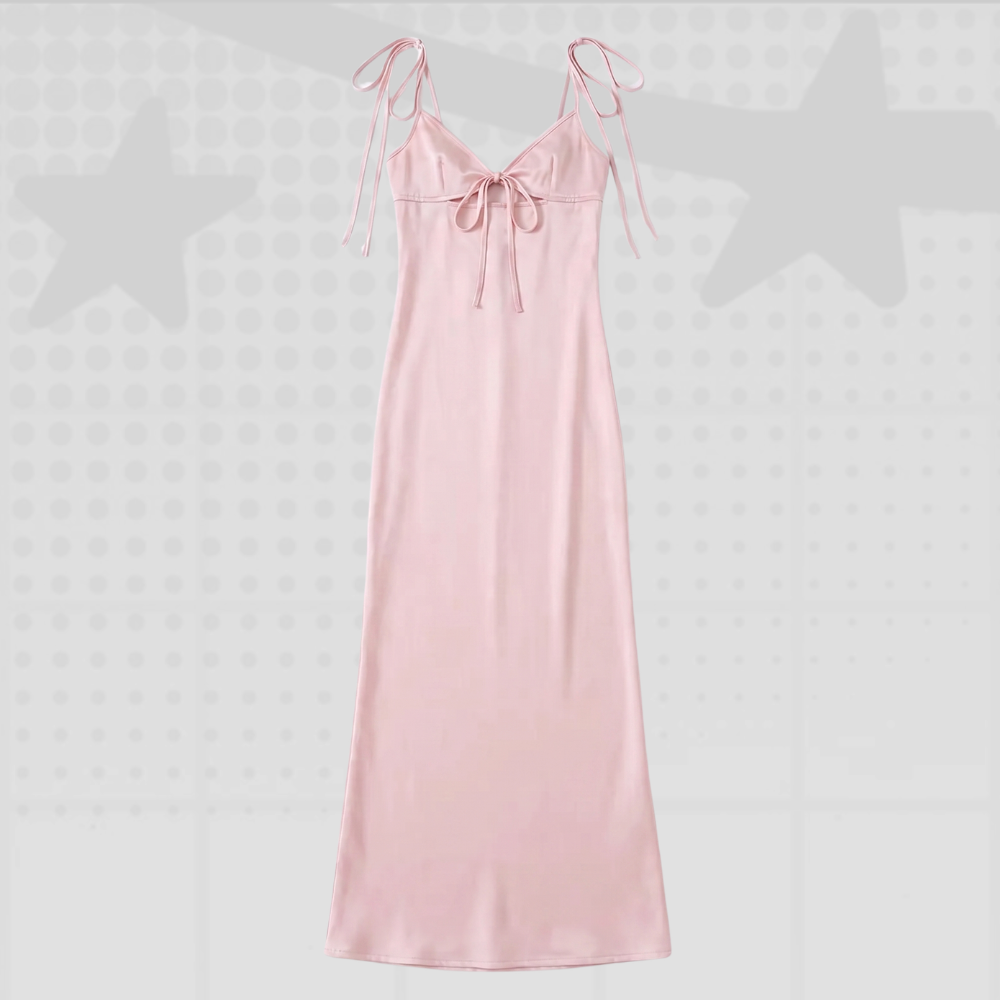 Y2K Summer Long Dress
