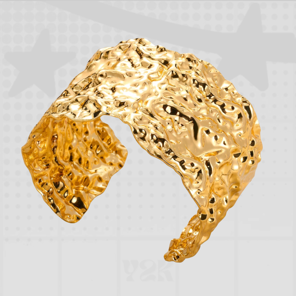 Y2K Wide Bangle Bracelet