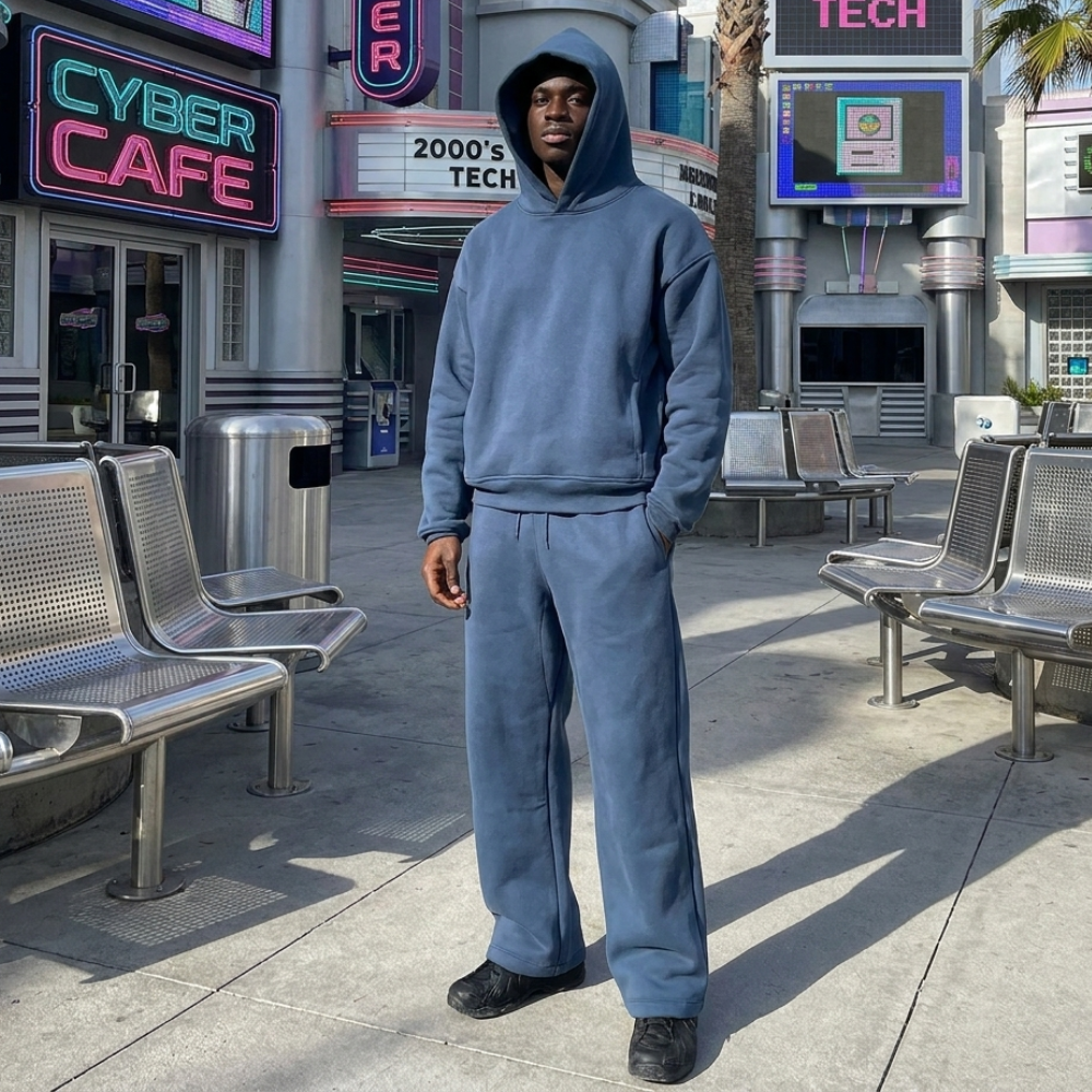 Minimalist Oversized Tracksuit Set