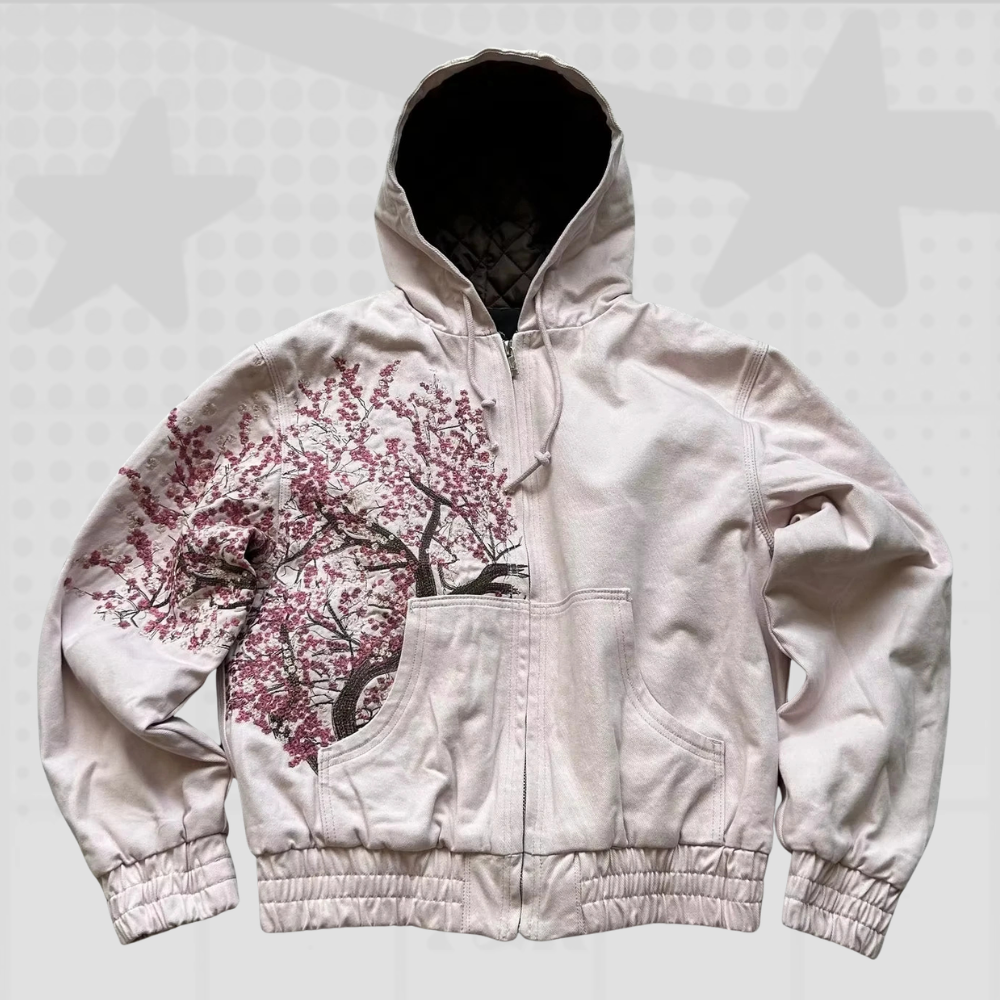 Y2K Embroidered Hoodie