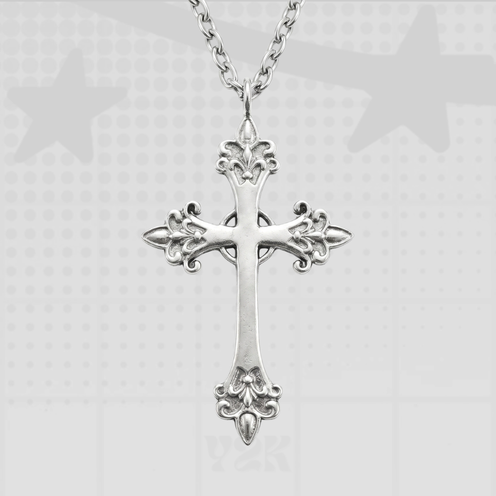 Vintage Y2K Cross Necklace