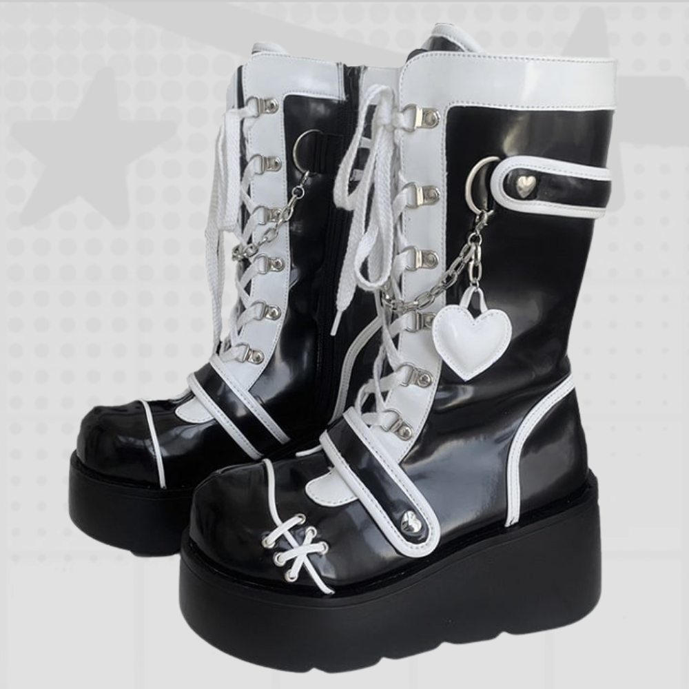 Y2K Thick Soled Boots