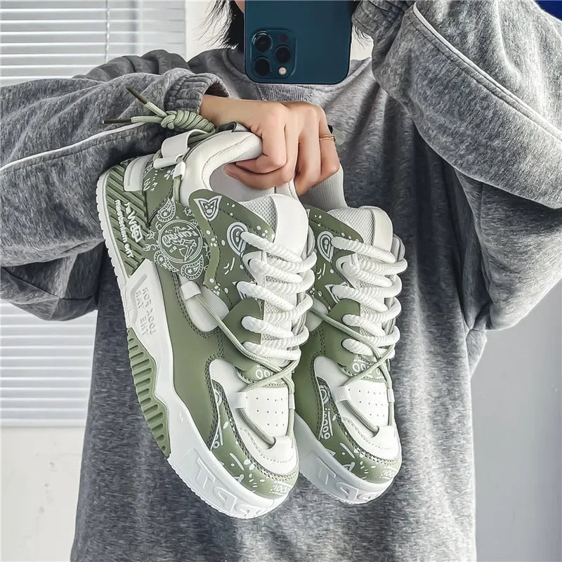 Graphic Y2K Sneakers