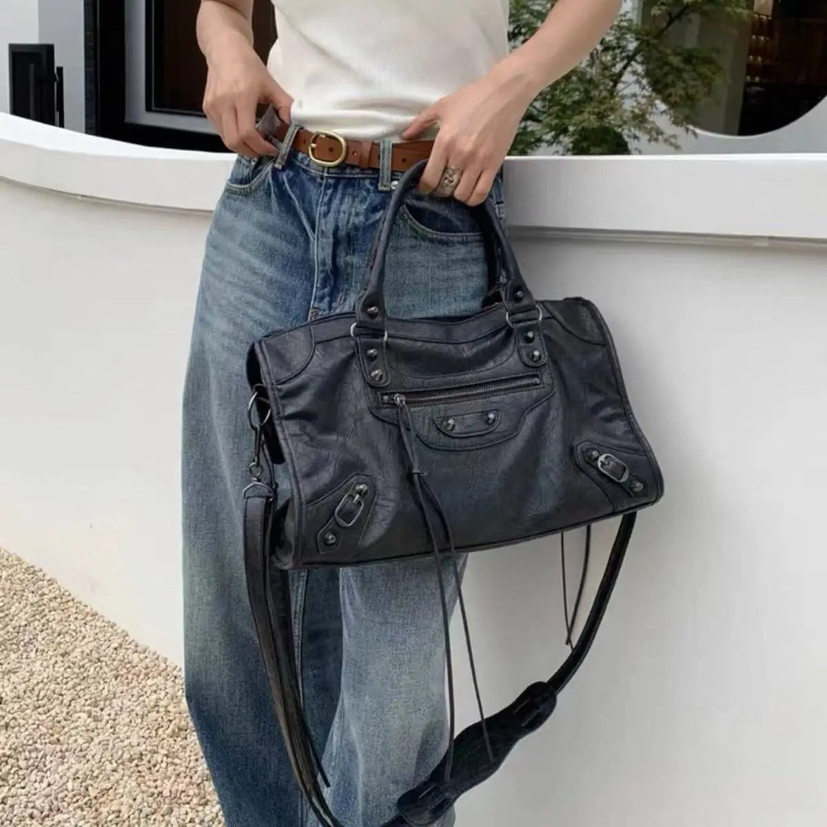 Y2K Black Handbag