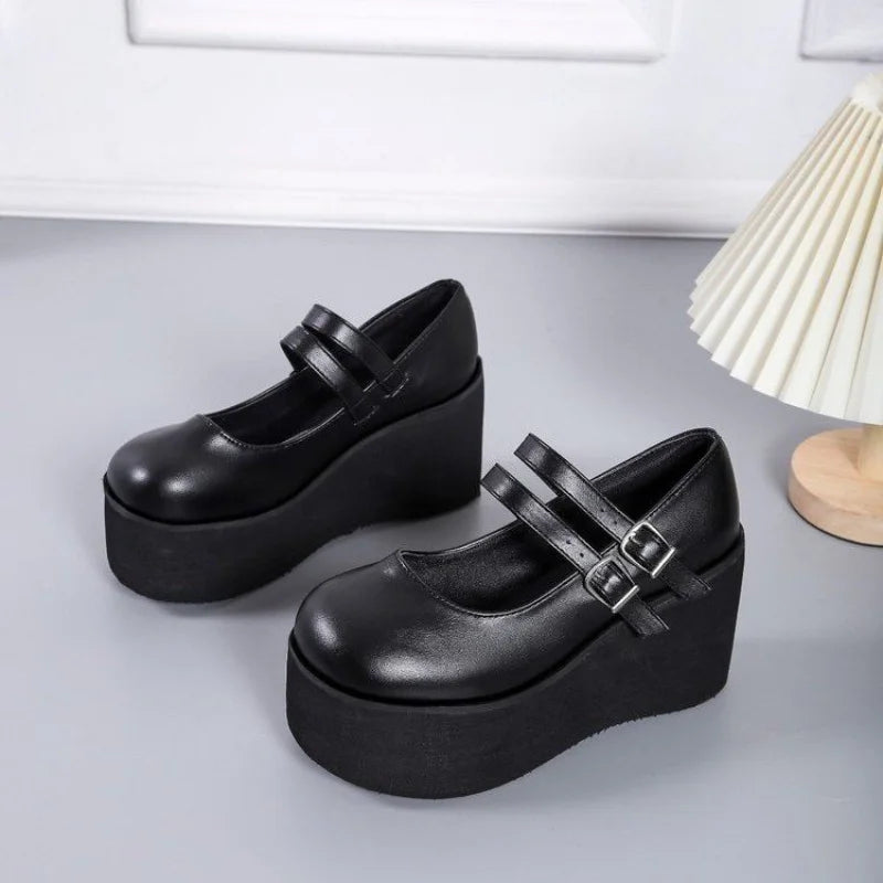 Cute Y2K Mary Janes Pumps