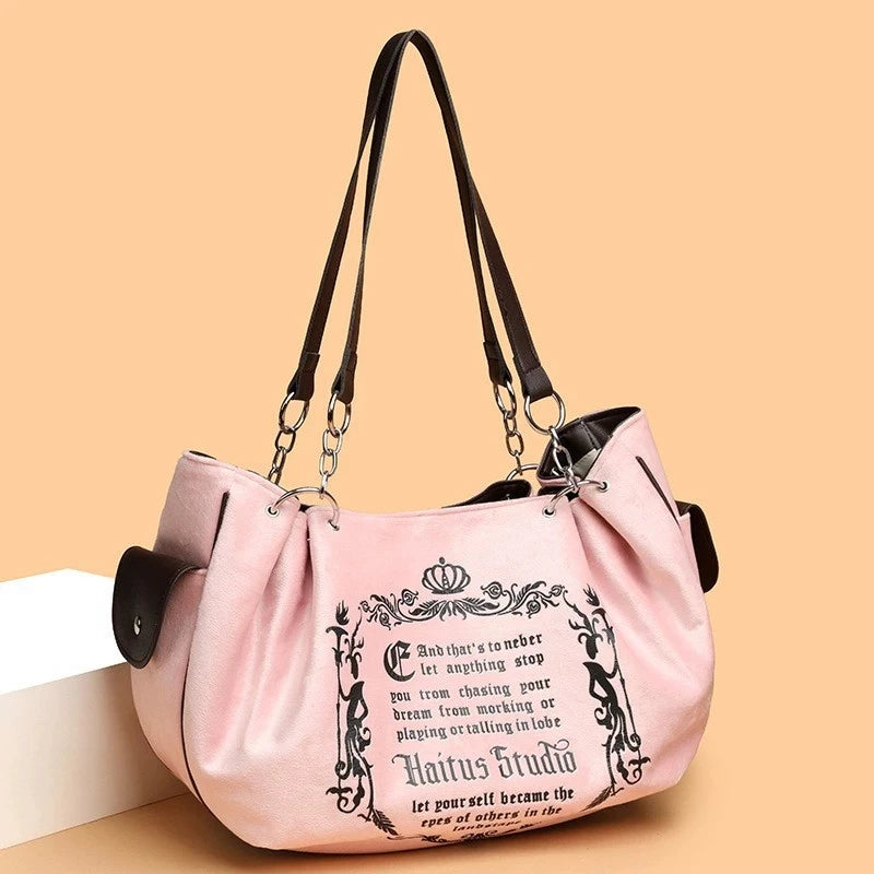 Y2K Large Capacity Tote Bag