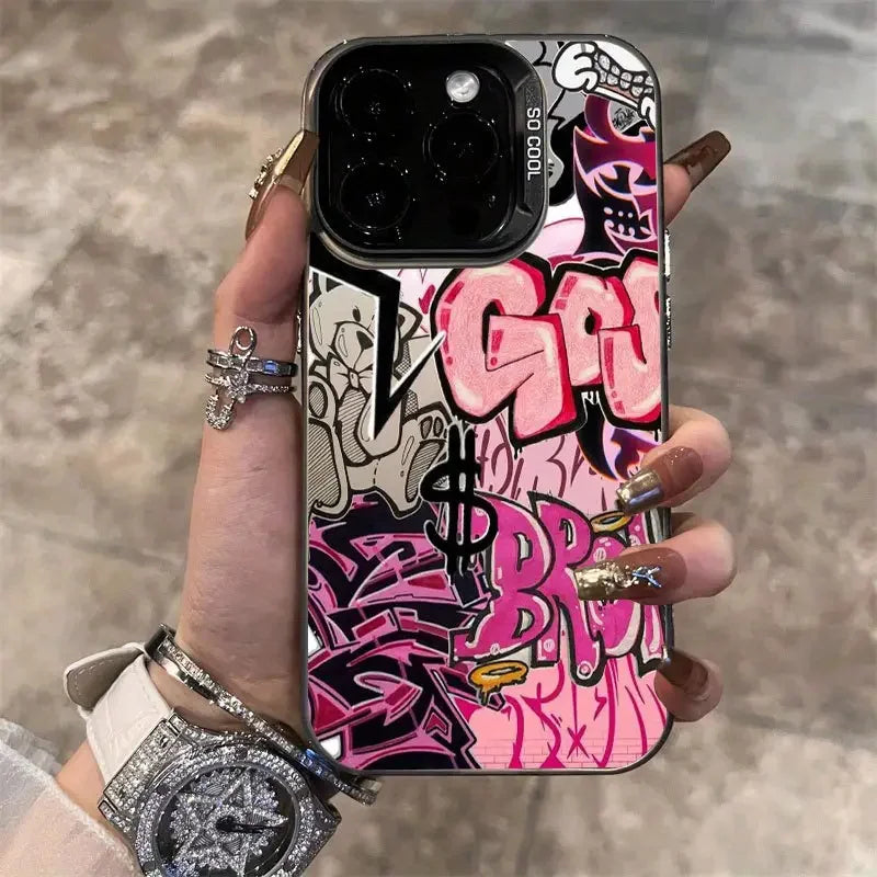 Y2K Graffiti Phone Case