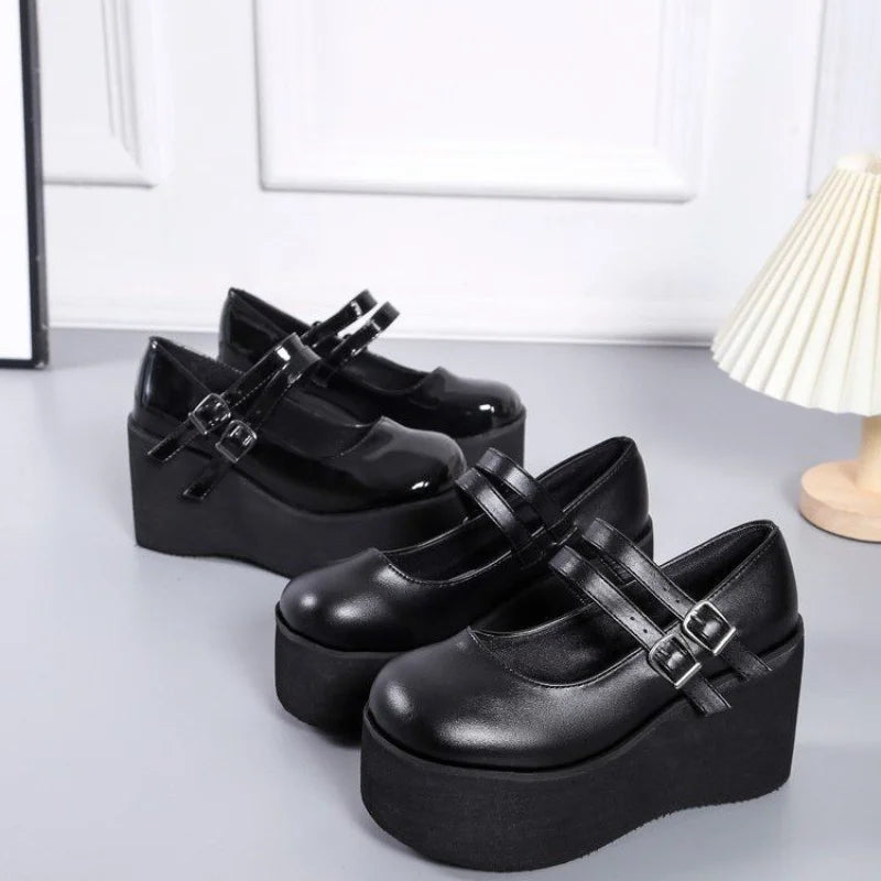 Cute Y2K Mary Janes Pumps