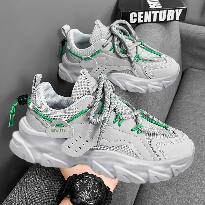 Men's Thick Soled Y2K Sneakers