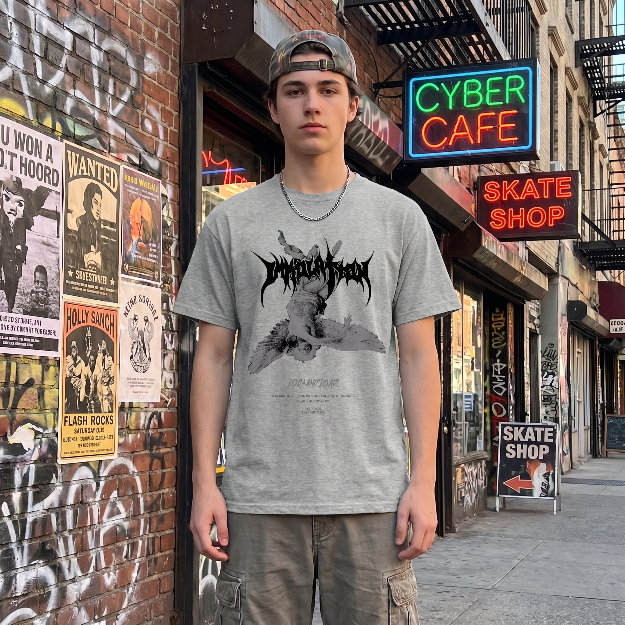 Y2K Oversized T shirt