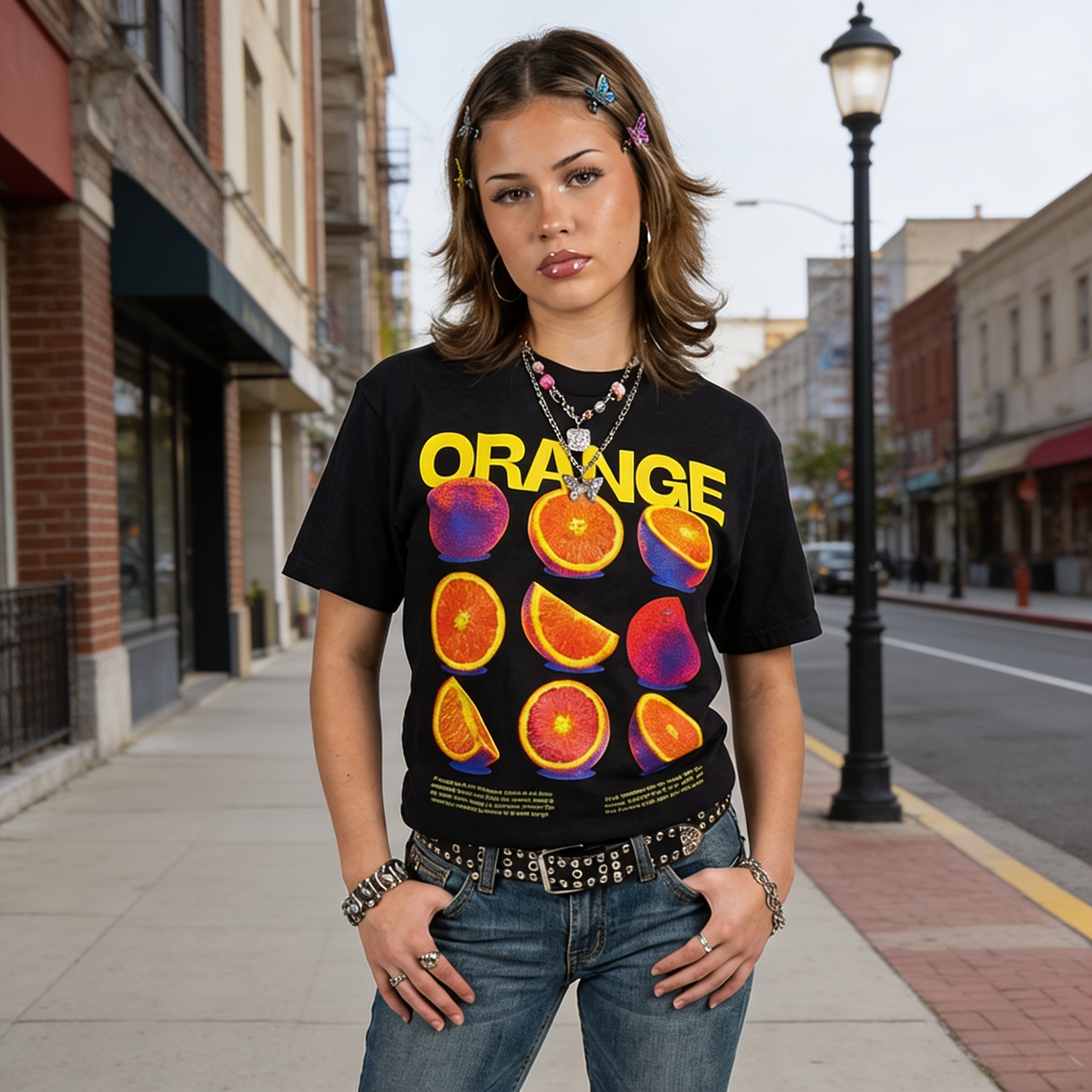 Printed Y2K Vintage Shirt
