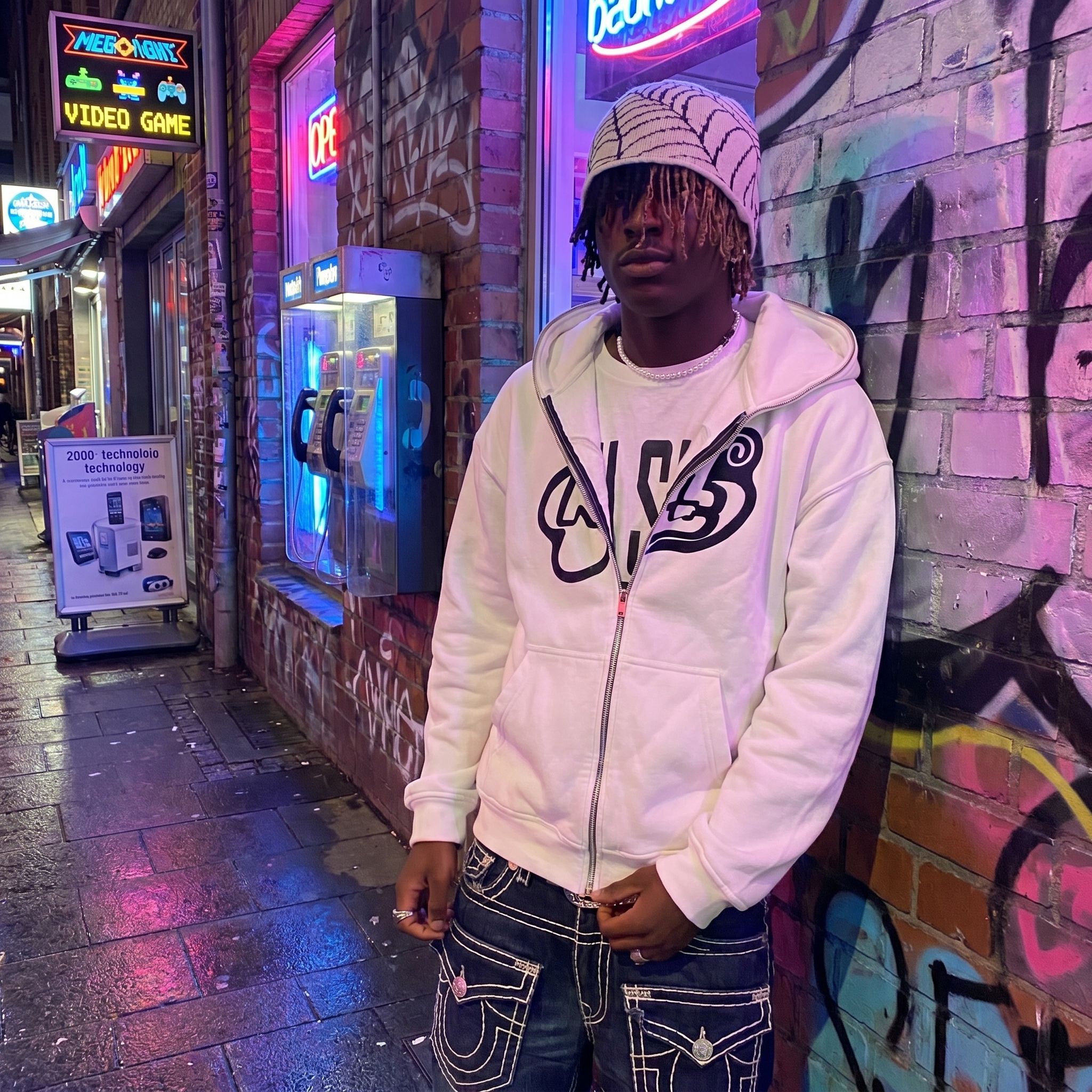 Men's Y2K Full Zip Hoodie