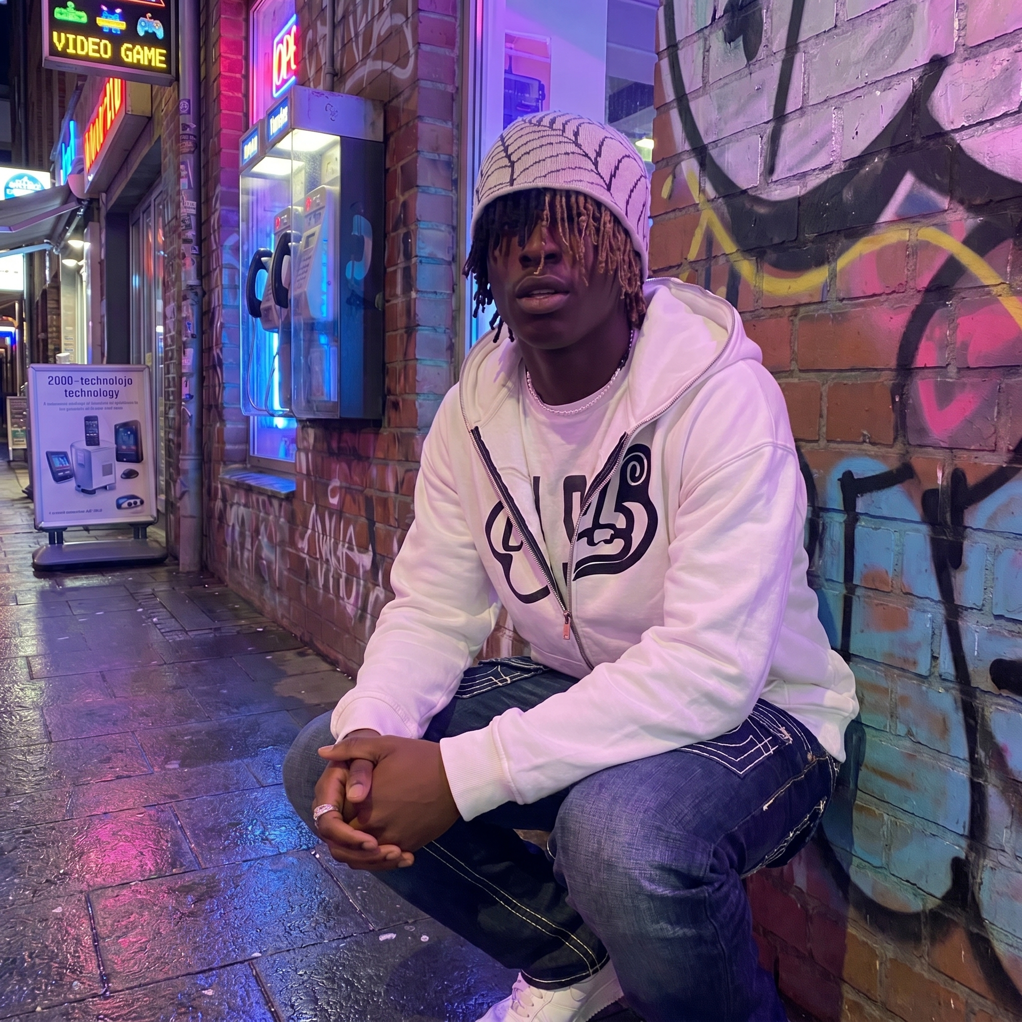 Men's Y2K Full Zip Hoodie