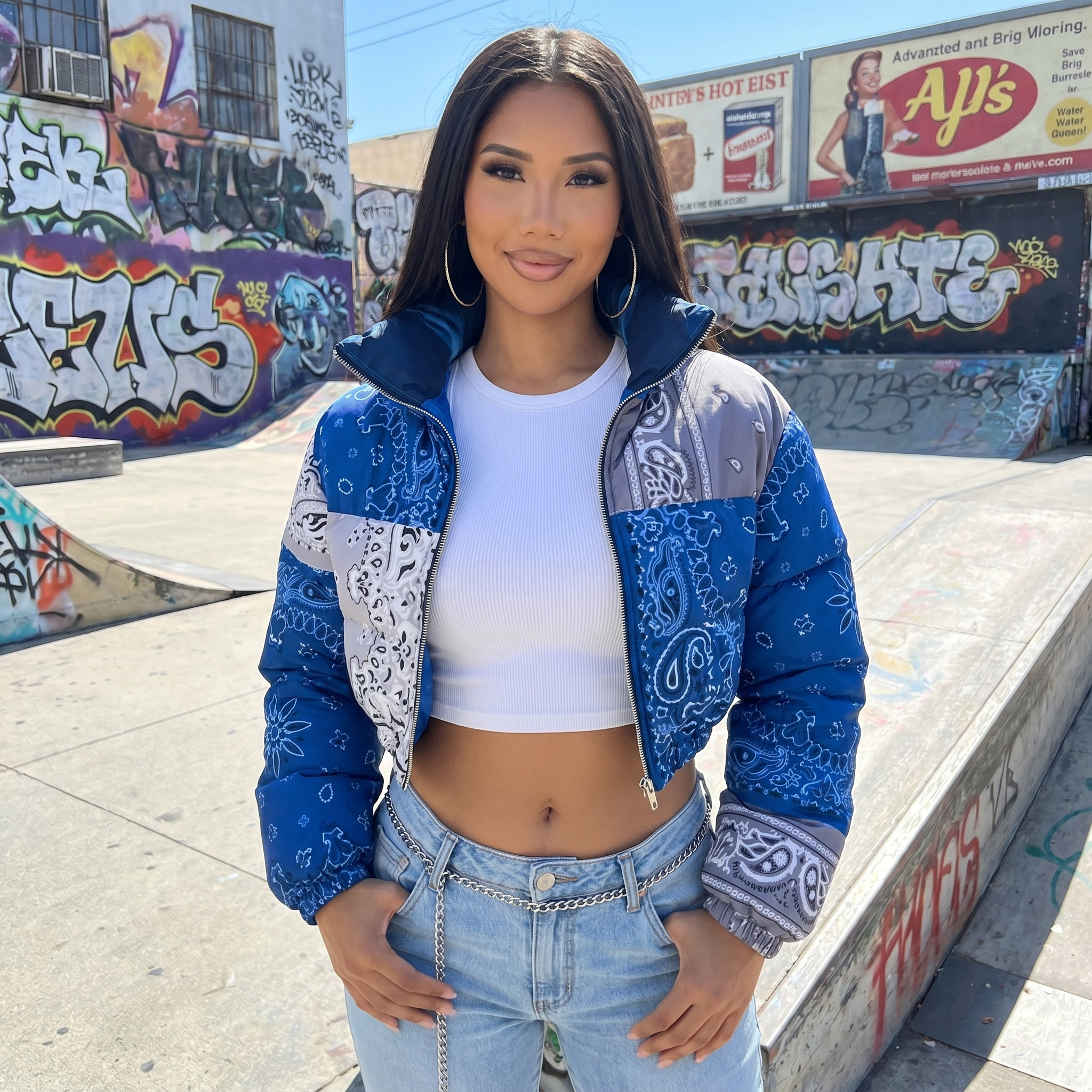 Puffer Y2K Cropped Jacket