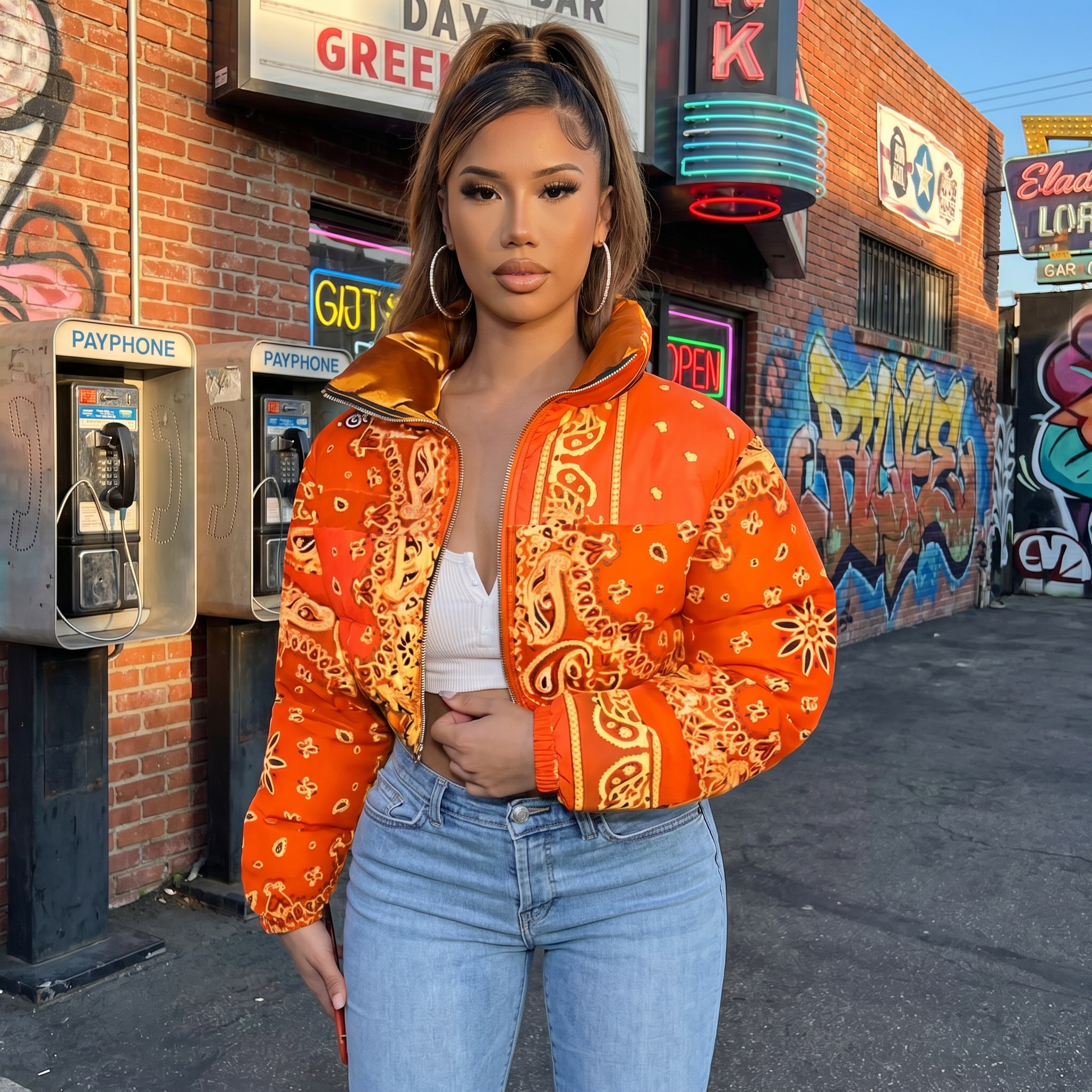 Puffer Y2K Cropped Jacket