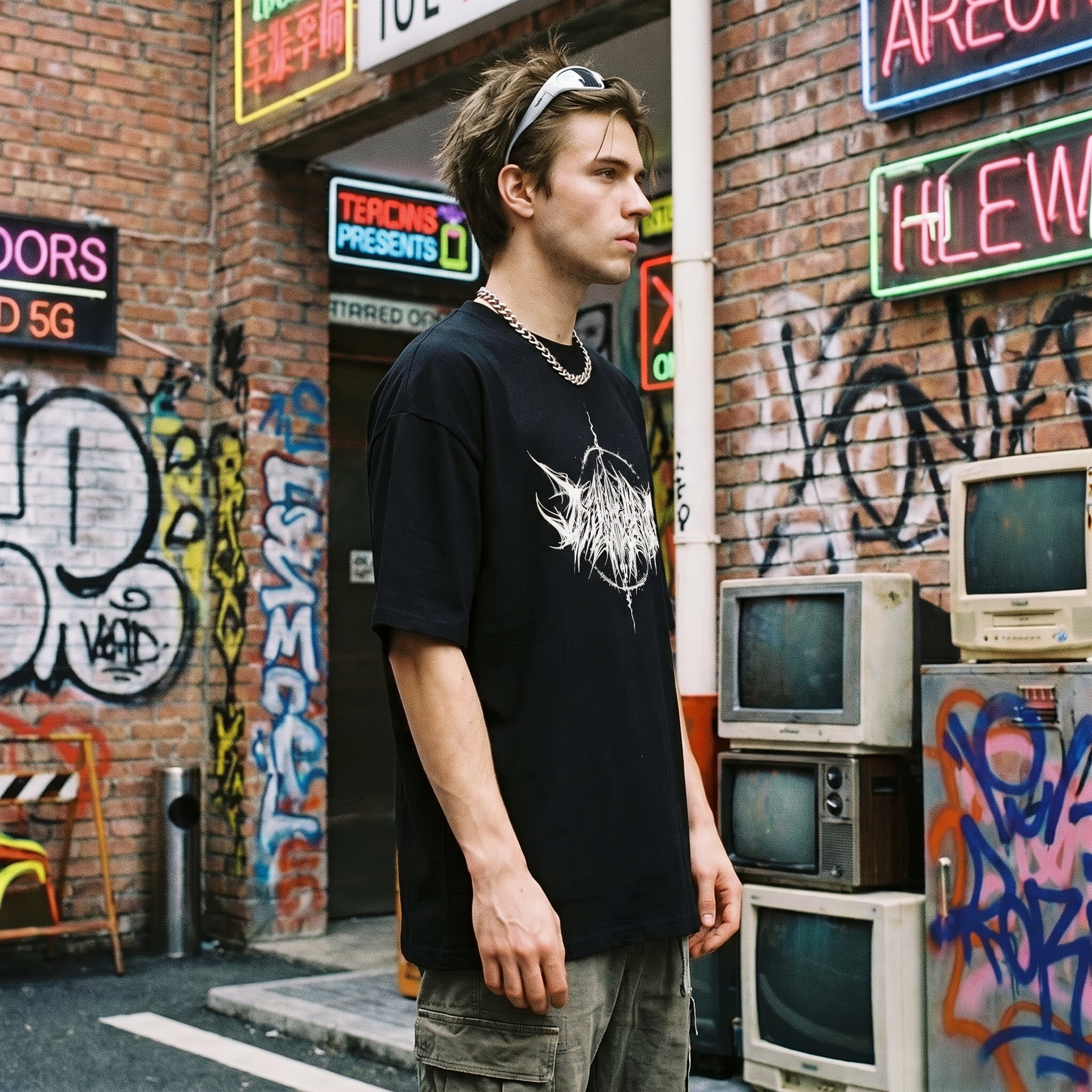 Retro Oversize Y2K Shirt
