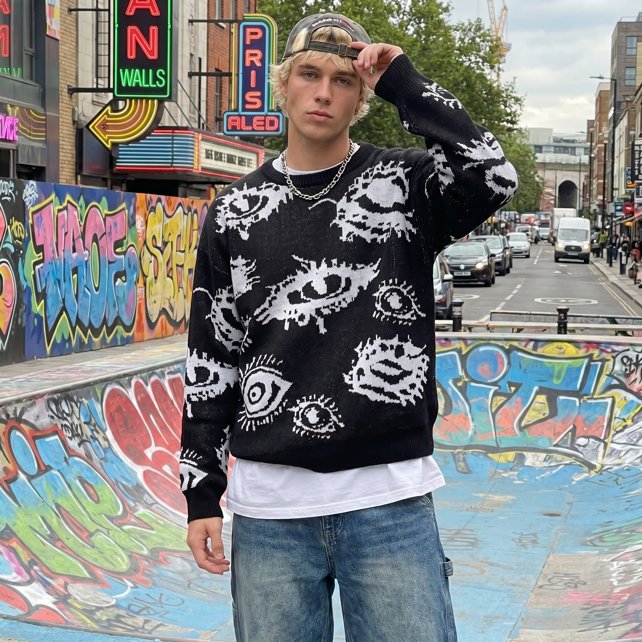 Y2K Grunge Sweater