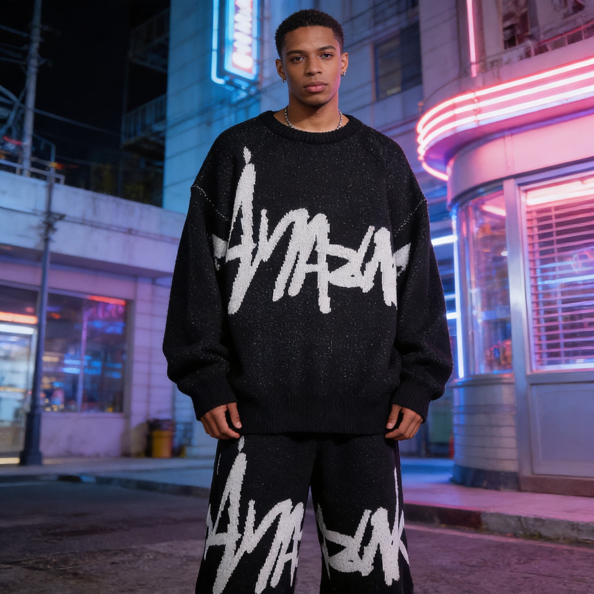 Knitted Y2K Sweater