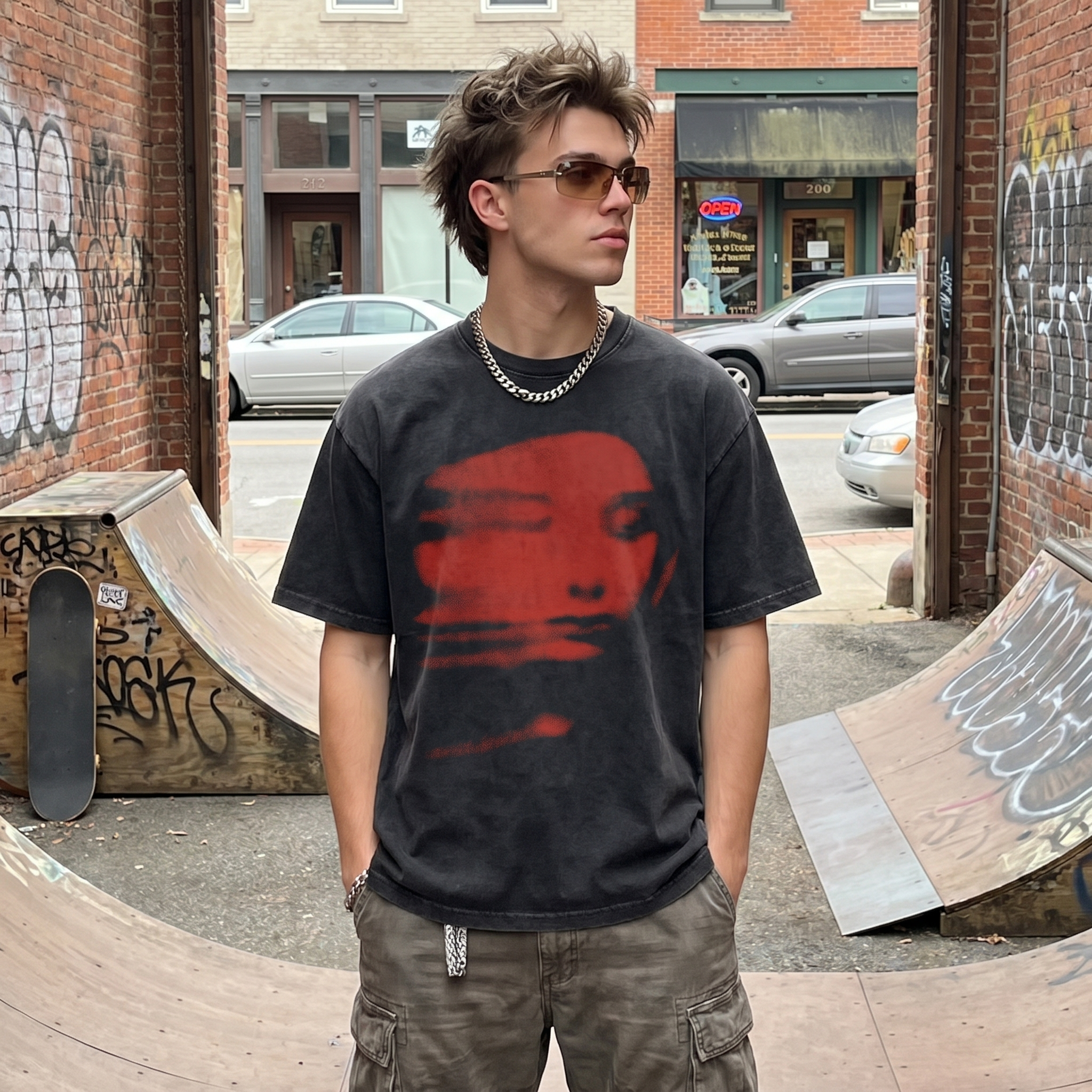 Vintage Graphic T Shirt Y2K
