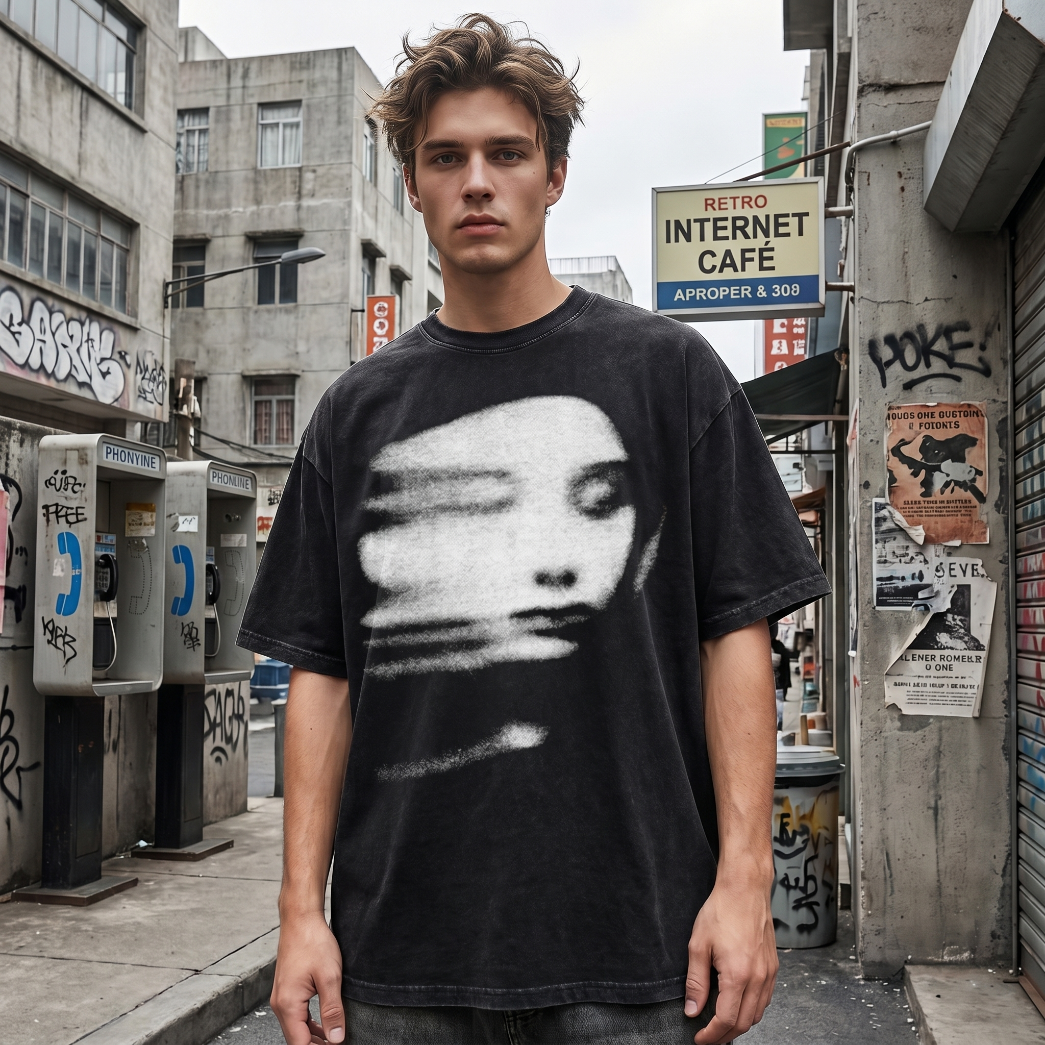 Vintage Graphic T Shirt Y2K