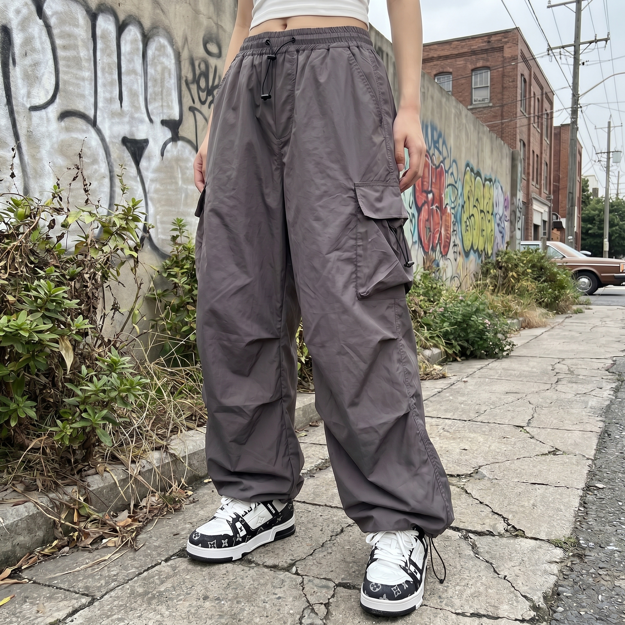 Vintage Cargo Pants Womens