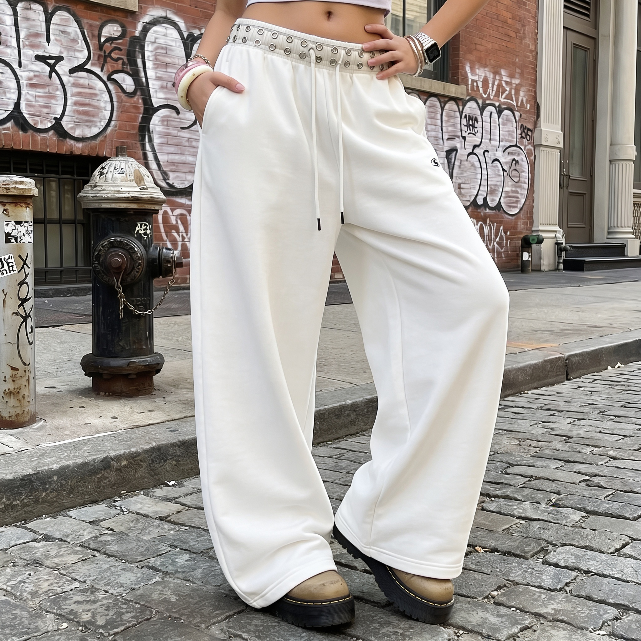 Y2K Oversized Casual Sweatpants