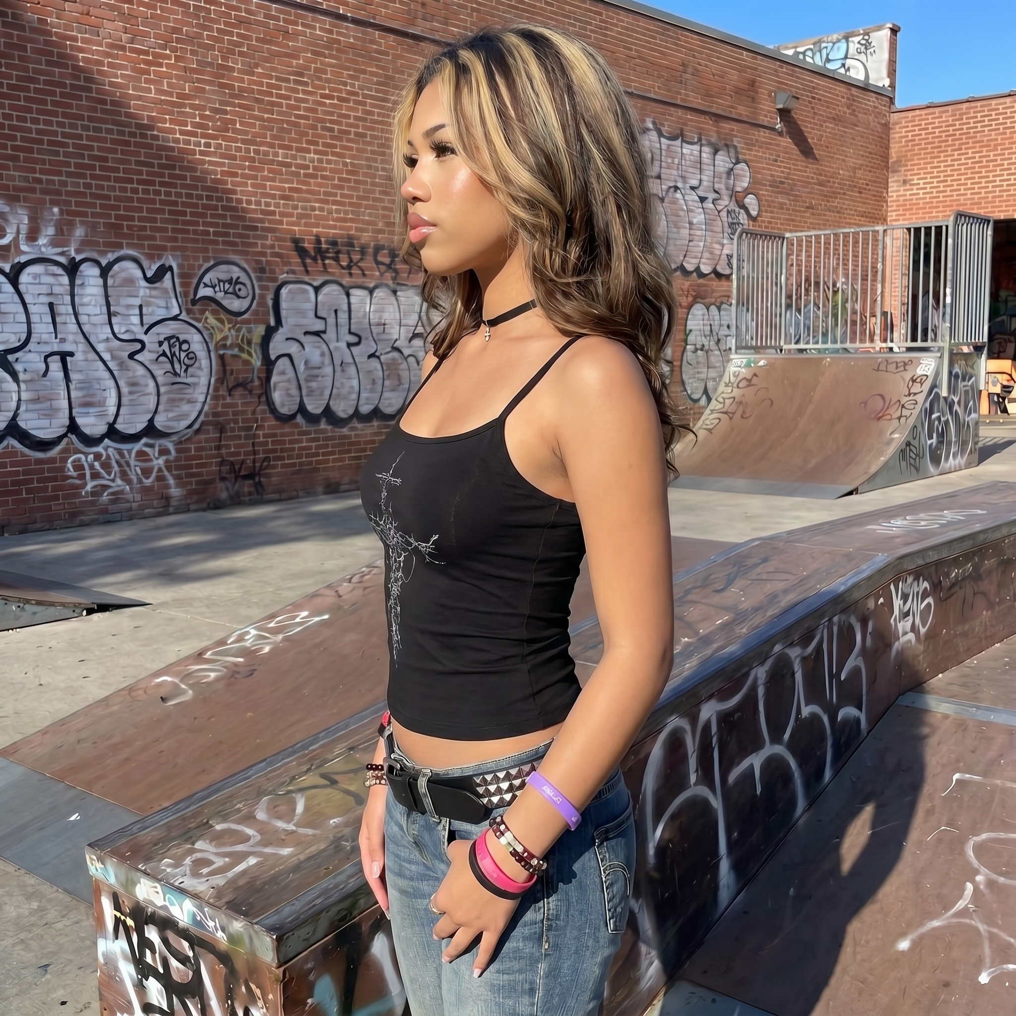 Gothic Y2K Tank Top