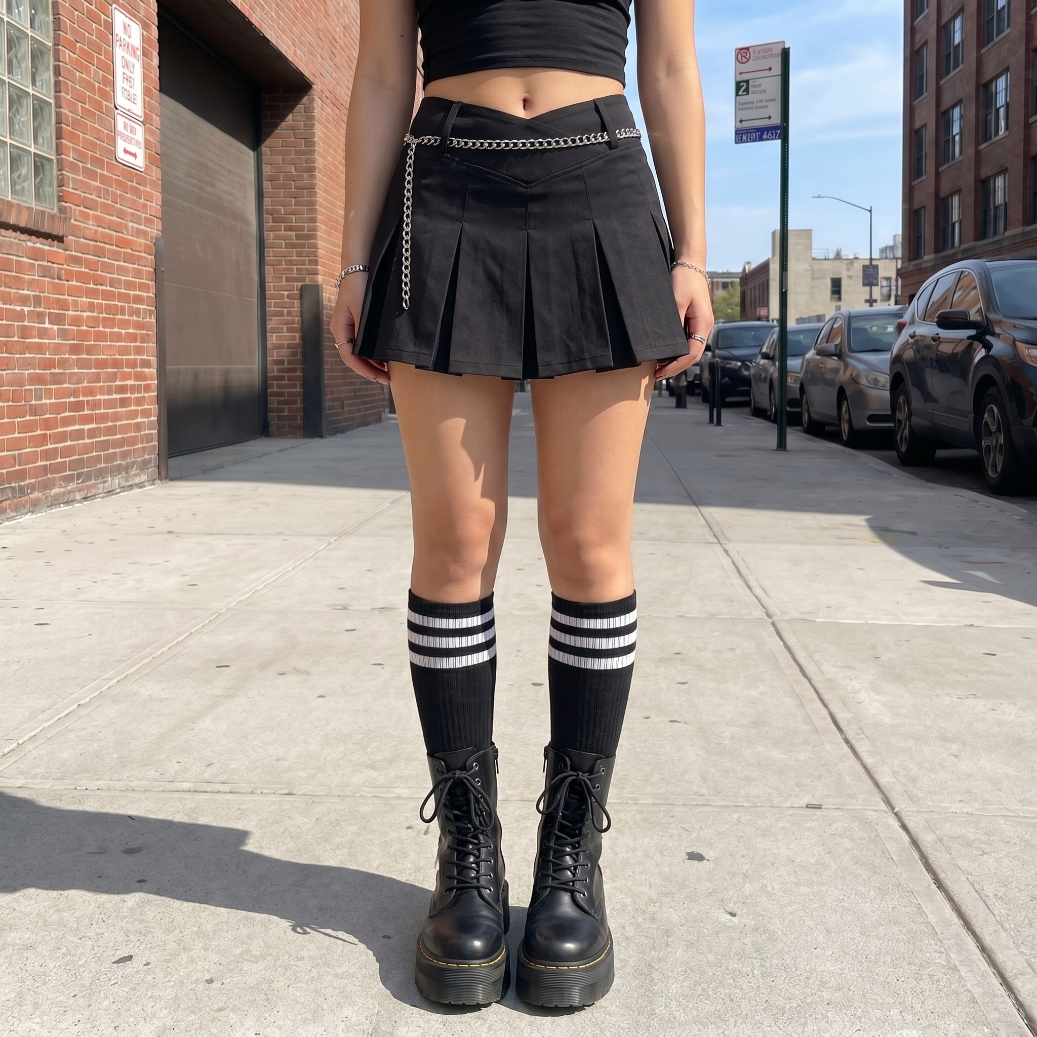 High Waist Y2K Micro Skirts