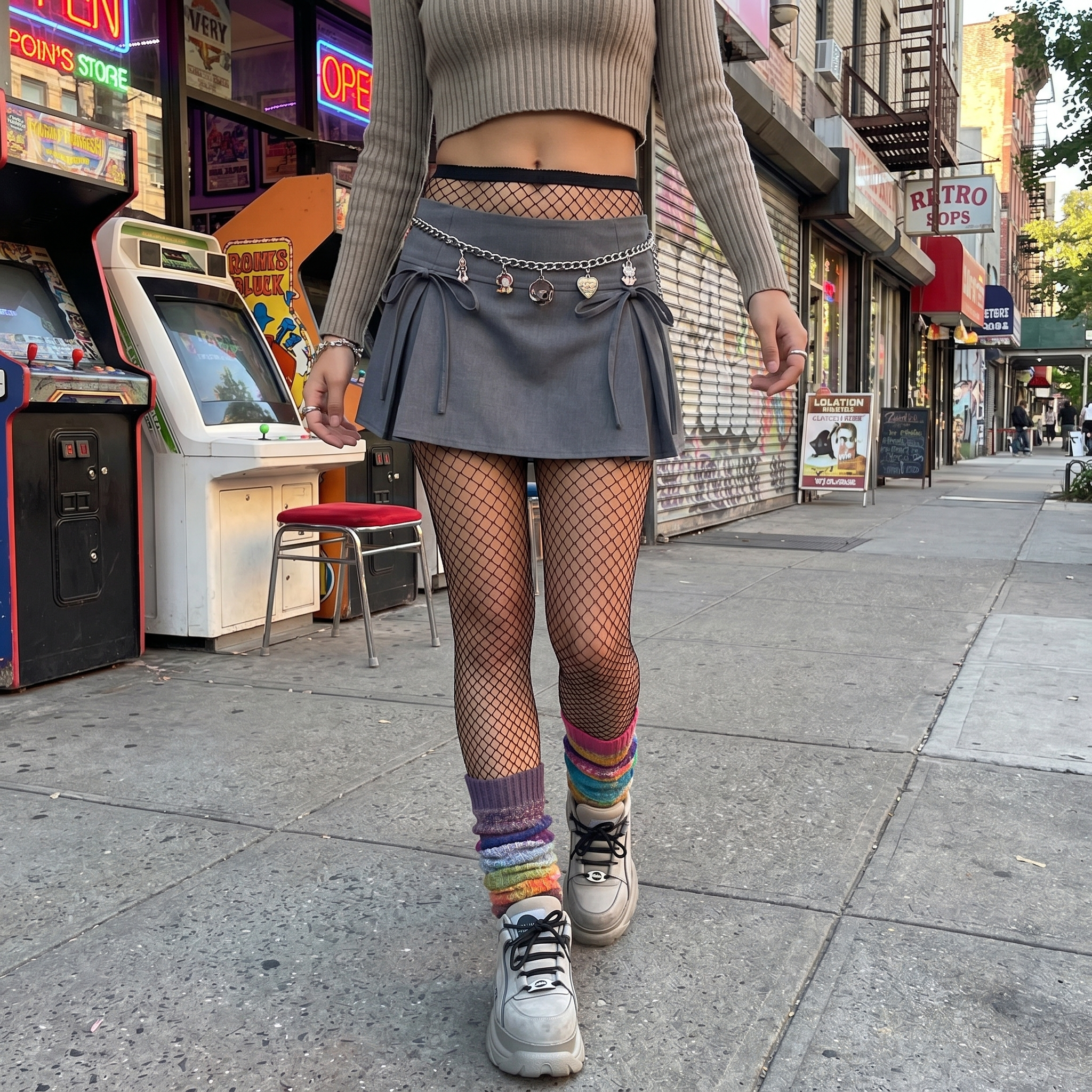 Low Rise Y2K Short Skirt