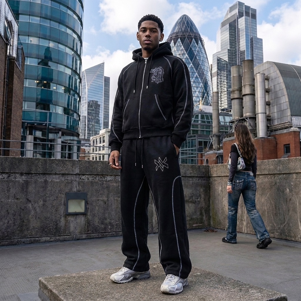 Oversized Y2K Tracksuit Set