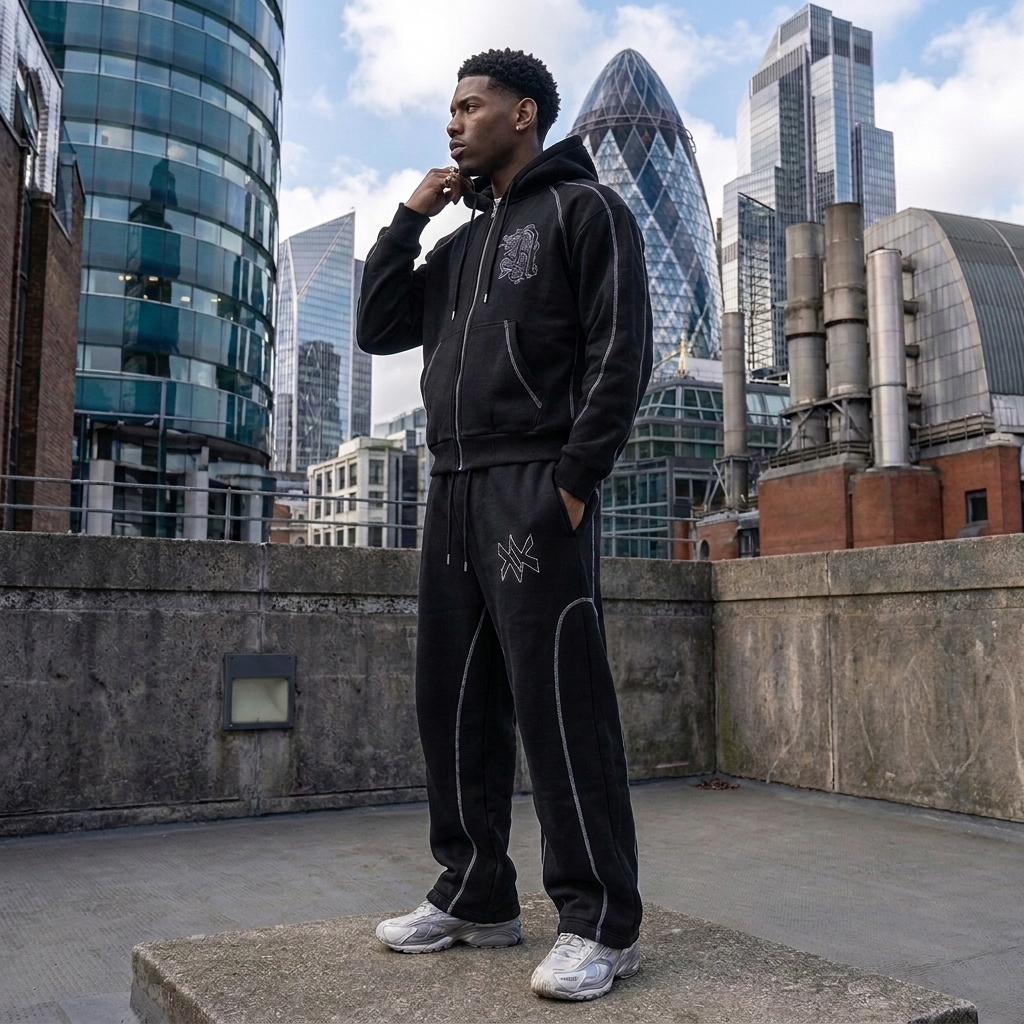 Oversized Y2K Tracksuit Set