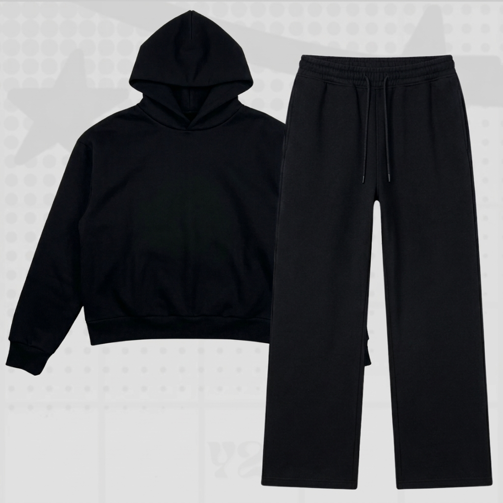 Minimalist Oversized Tracksuit Set