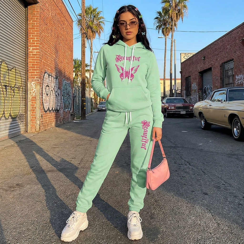 Butterfly Y2K Tracksuit