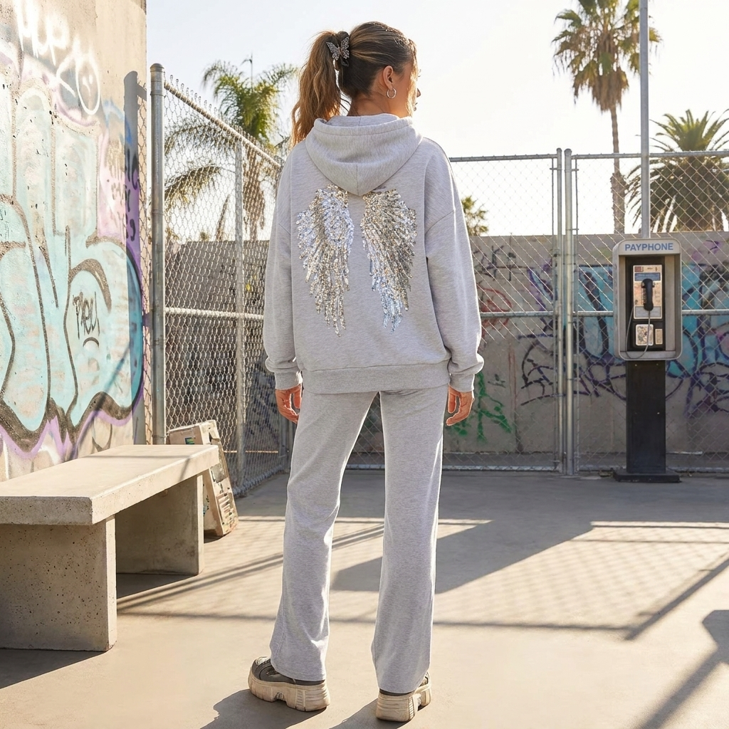 Angel Wings Y2K Tracksuit