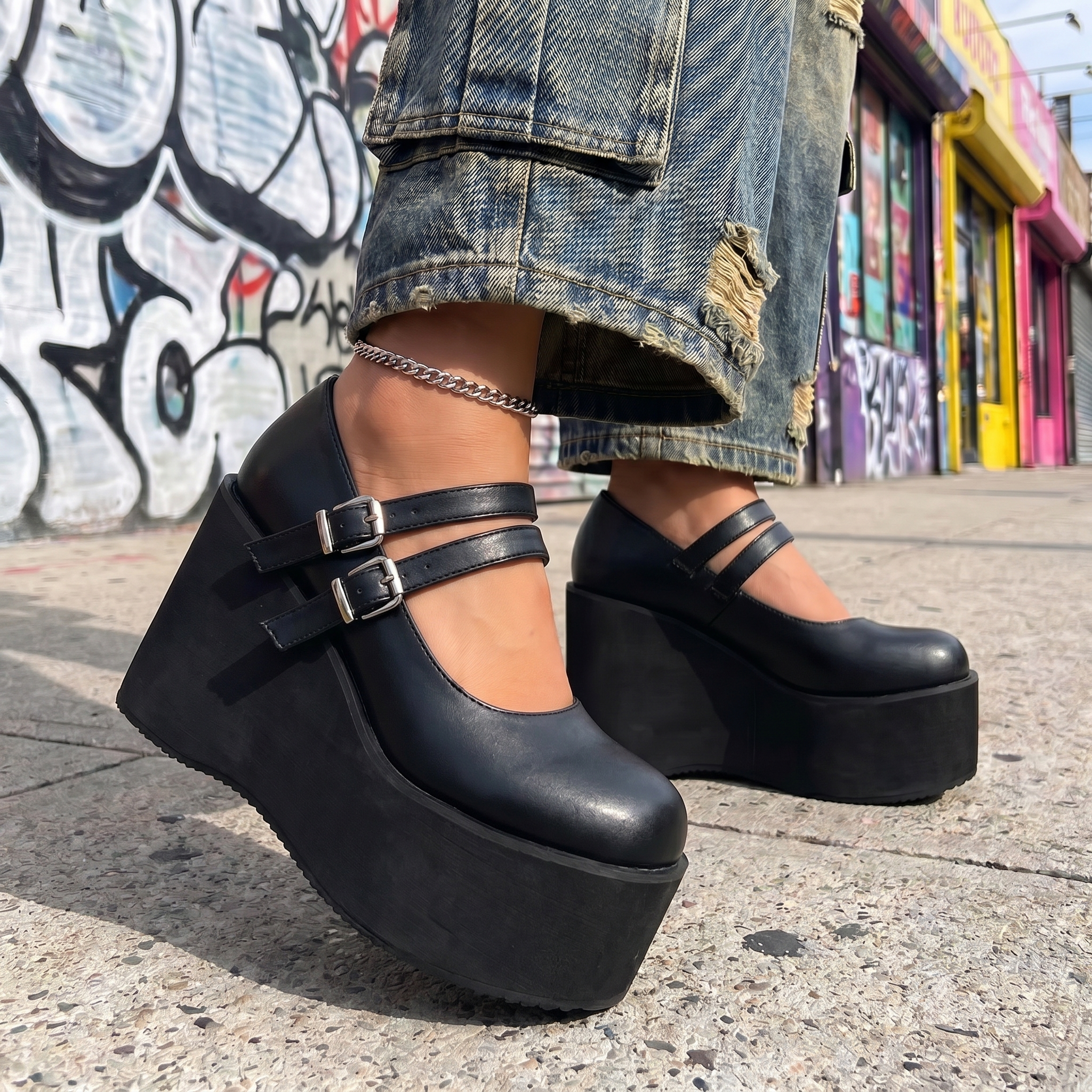 Cute Y2K Mary Janes Pumps