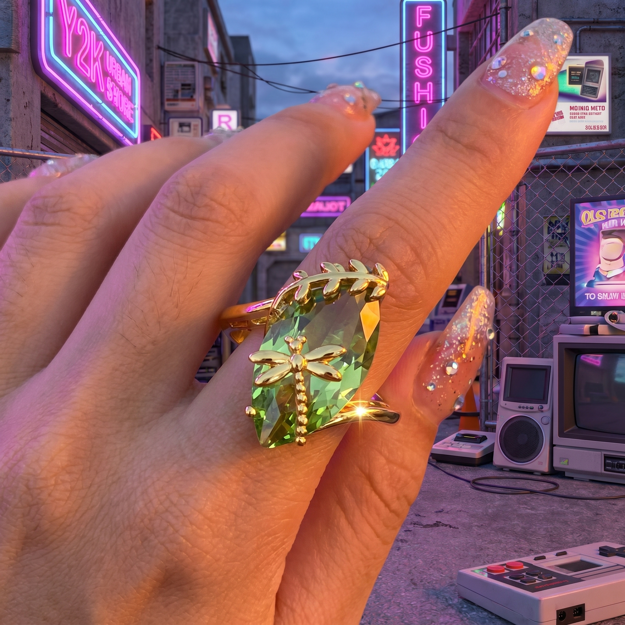 Streetwear Gold Rings