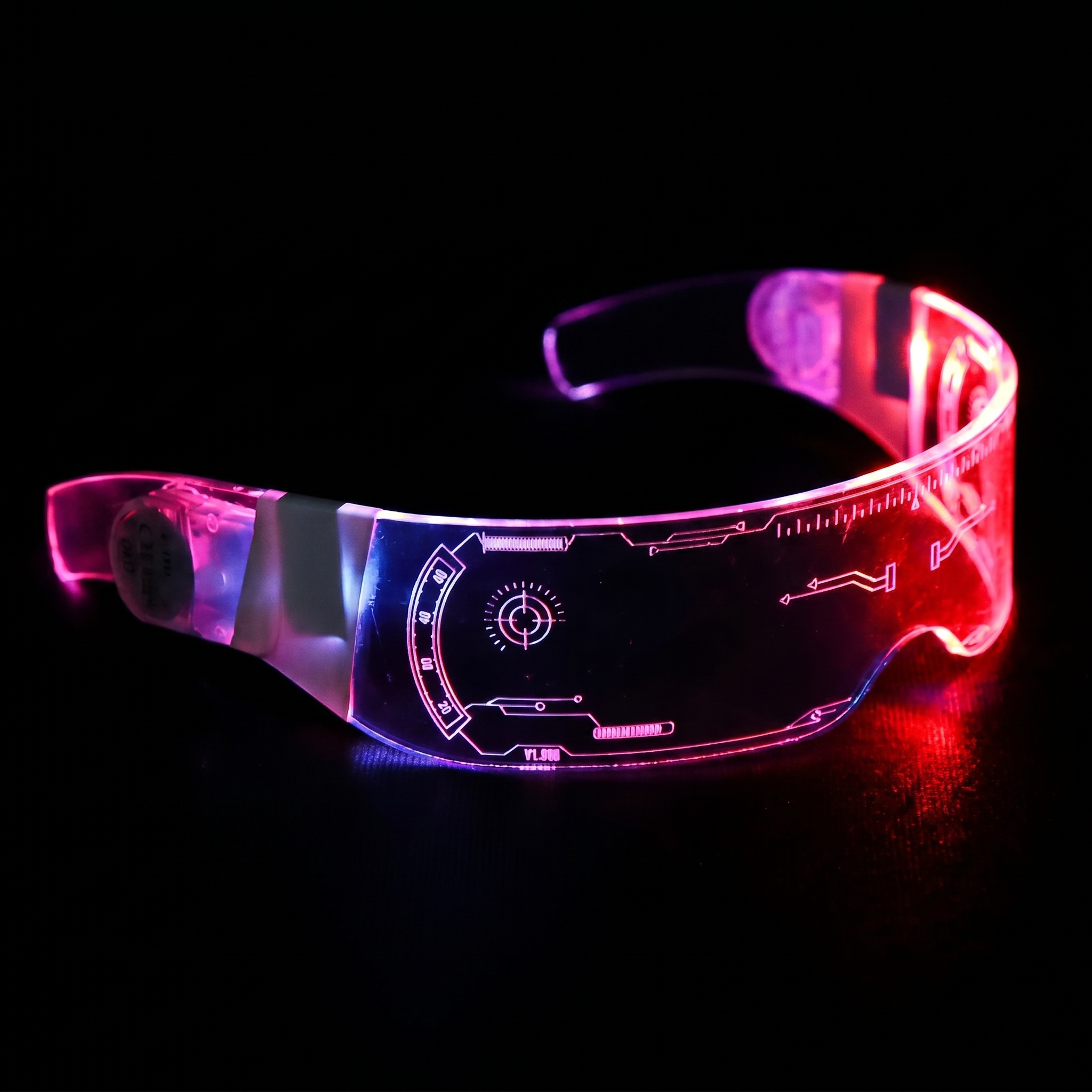 Y2K Cyber LED Sunglasses