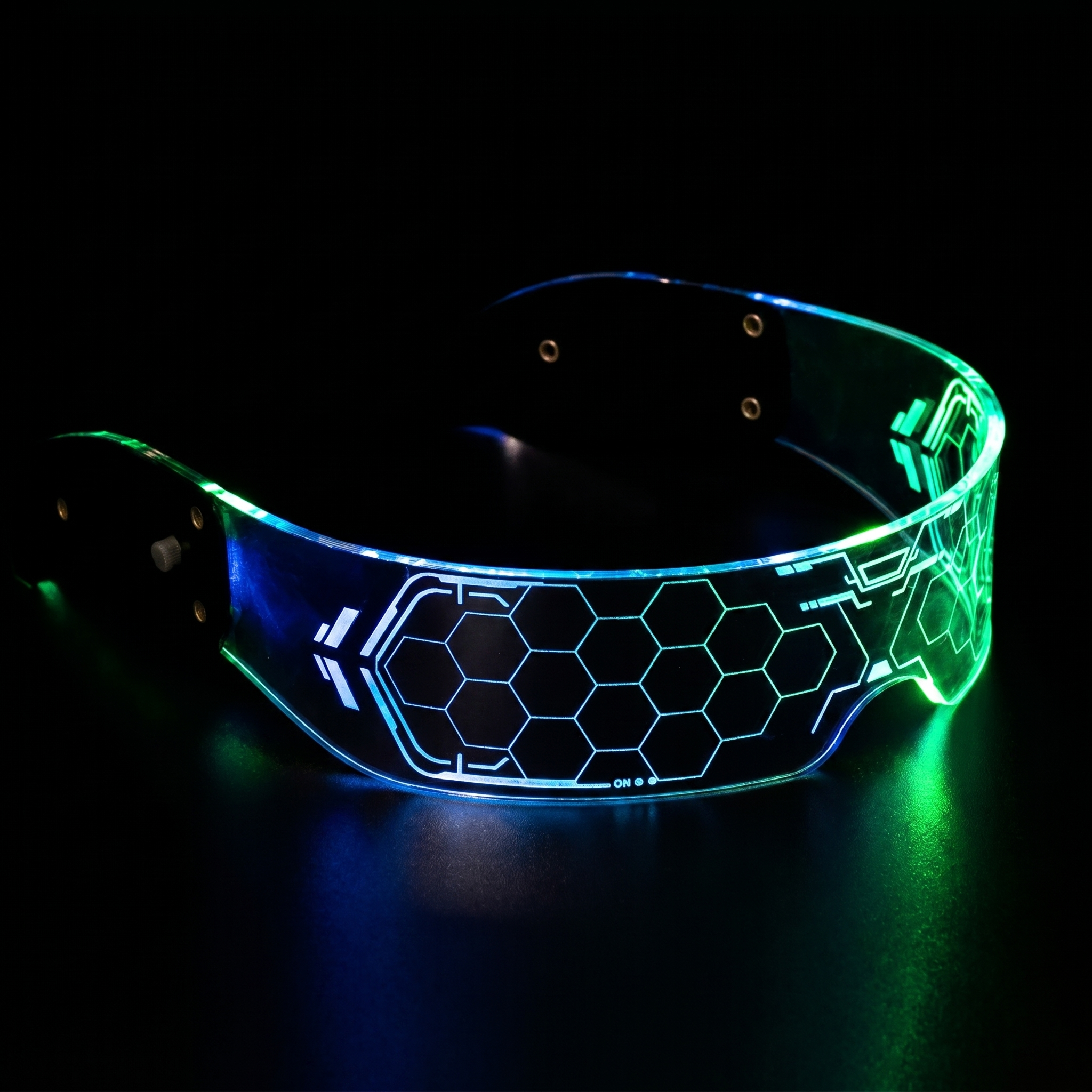 Y2K Cyber LED Sunglasses