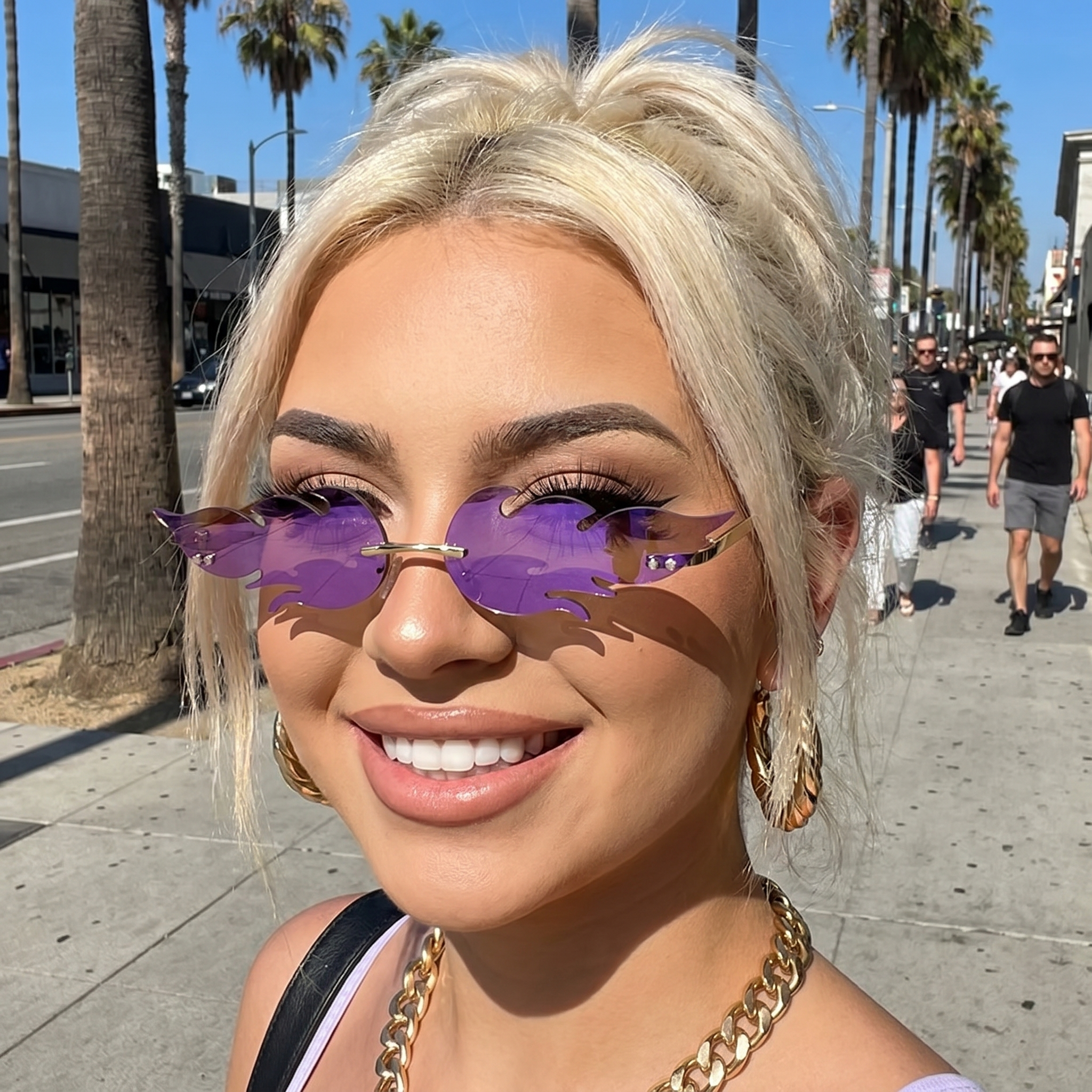Flame Y2K Sunglasses