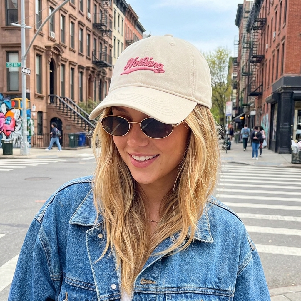 Nothing Embroidered Baseball Cap