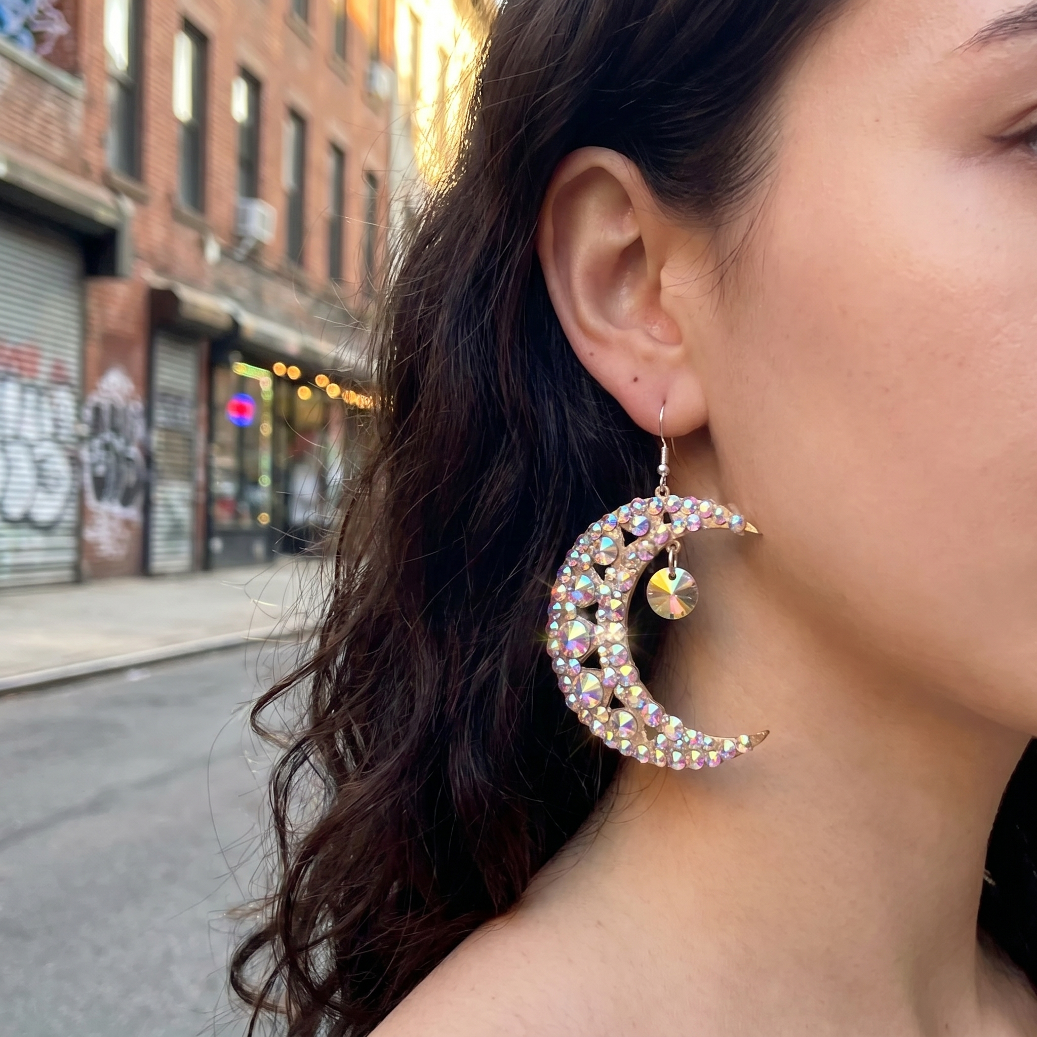 Y2K Colorful Diamond Earrings