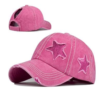 Star Y2K Denim Hats